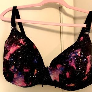 Torrid 46D Perfect T-Shirt Bra-Galaxy